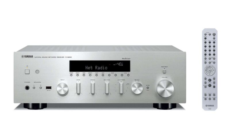 YAMAHA R-N602 SILVER