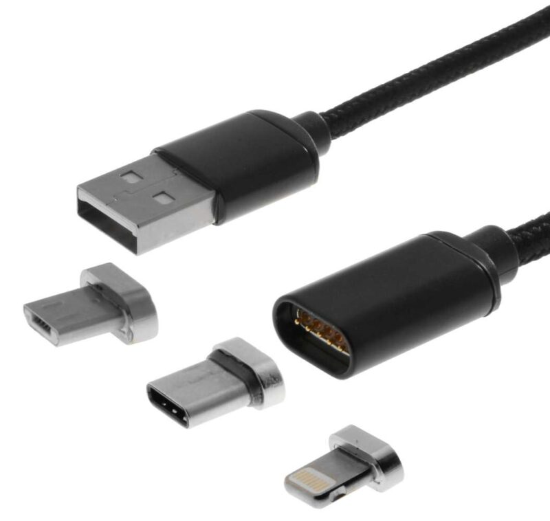 INSMAT 3 IN 1 MAGNETIC USB KAAPELI - Image 3