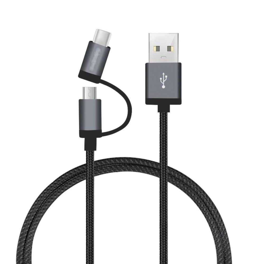 CLOUD Micro+USB-C Black