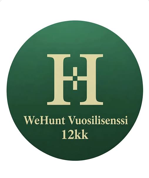 WeHunt Standard 12kk lisenssi