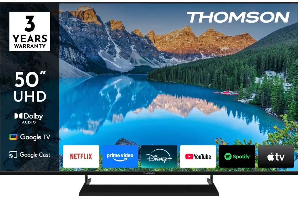 Thomson 50" Google Tv UHD